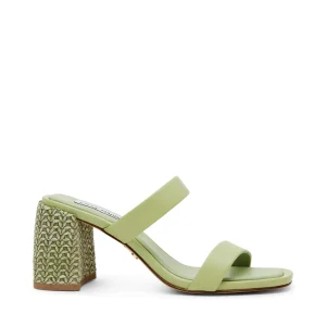 Sandalias de tacón A-Ok verdes