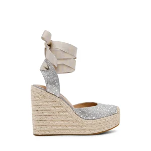 Sandalias de plataforma Dafina-Smr plateadas