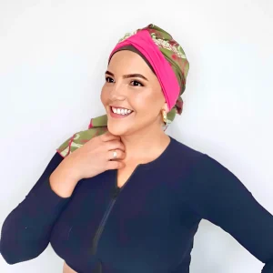 Turbante alicia. Para cuero cabelludo sensible. Colombia