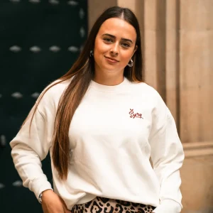 SUDADERA BLANCA SYRQ