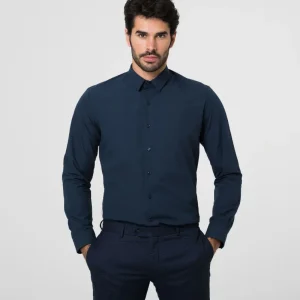 Camisa Antisudor Business Azul Marino