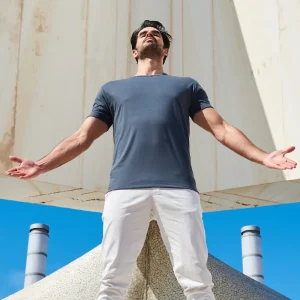 Camiseta Antisudor Grafito